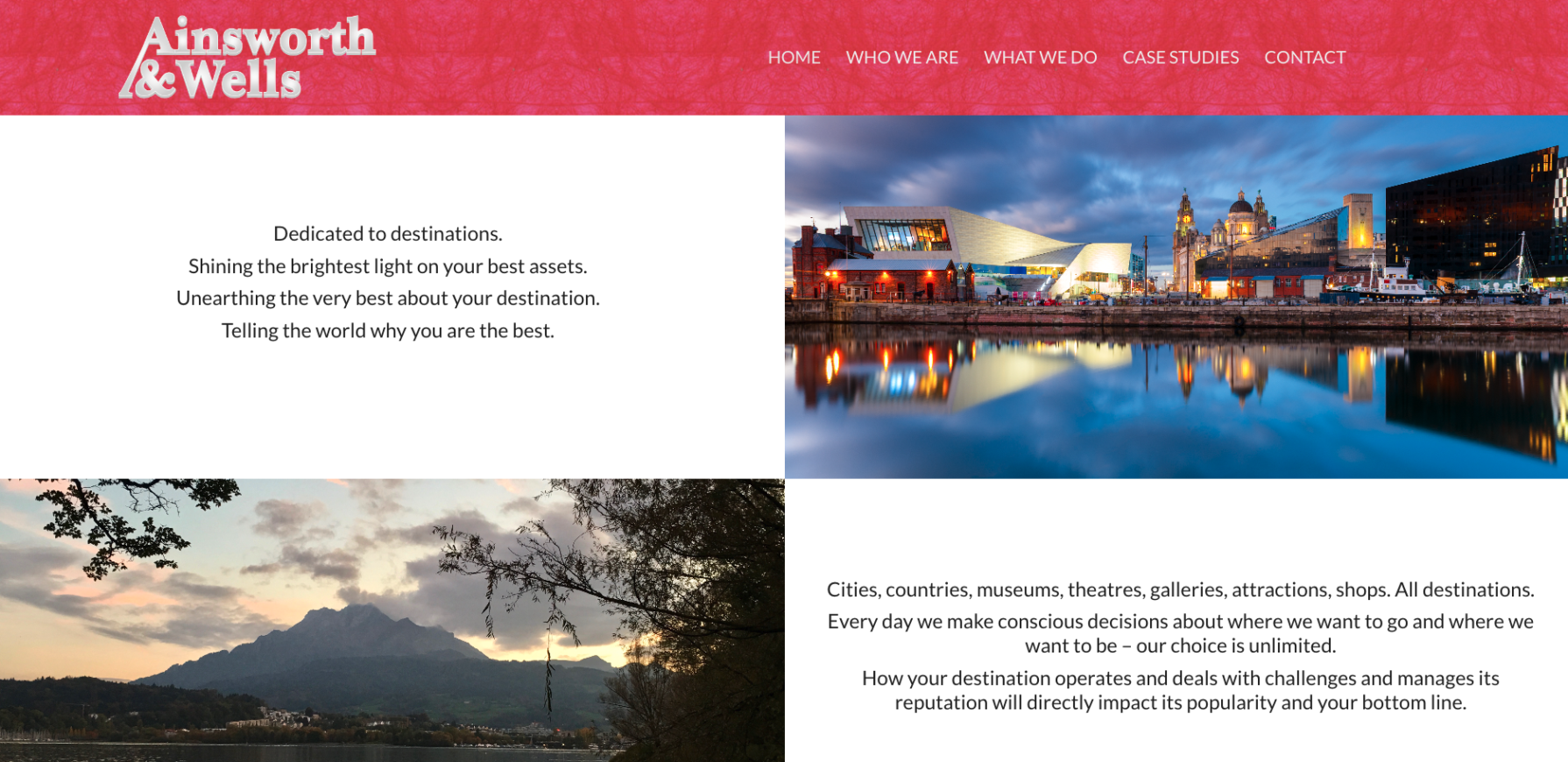 Ainsworth & Wells Tourism Consultancy Ainsworth & Wells Tourism Consultancy