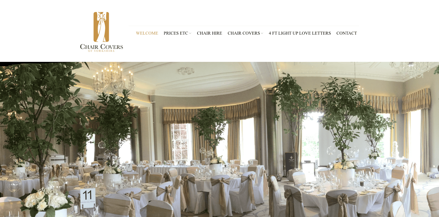 Chair Covers Of Yorkshire